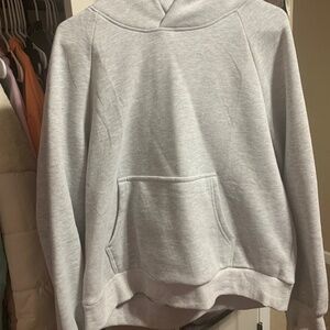 Women’s light grey large automet sweatsuit